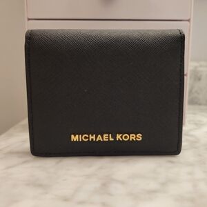 Michael Kors | Women's Black Bifold Wallet